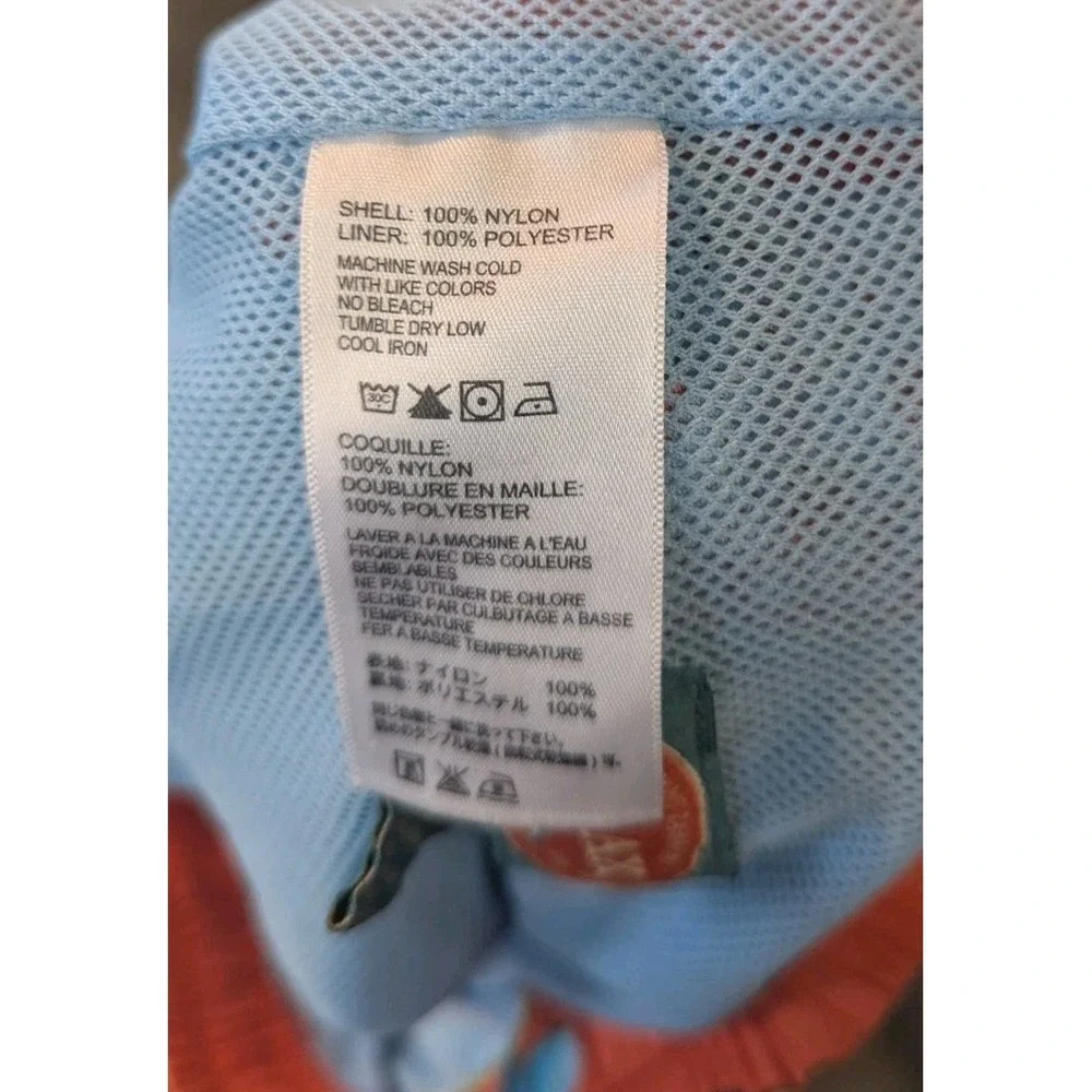 Tommy Bahama Relax XL‎ Swim Trunks Floral Nylon Orange Inside Pocket Cargo Lined